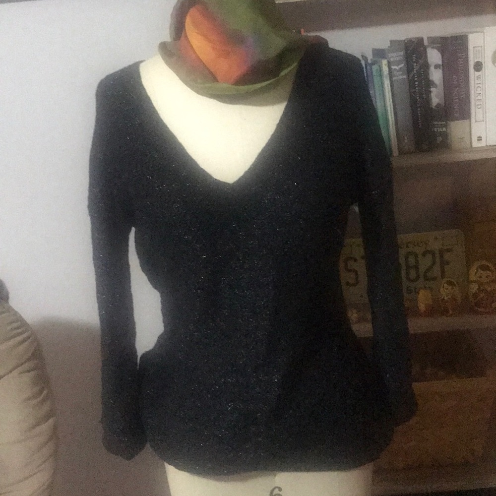 Black sweater!